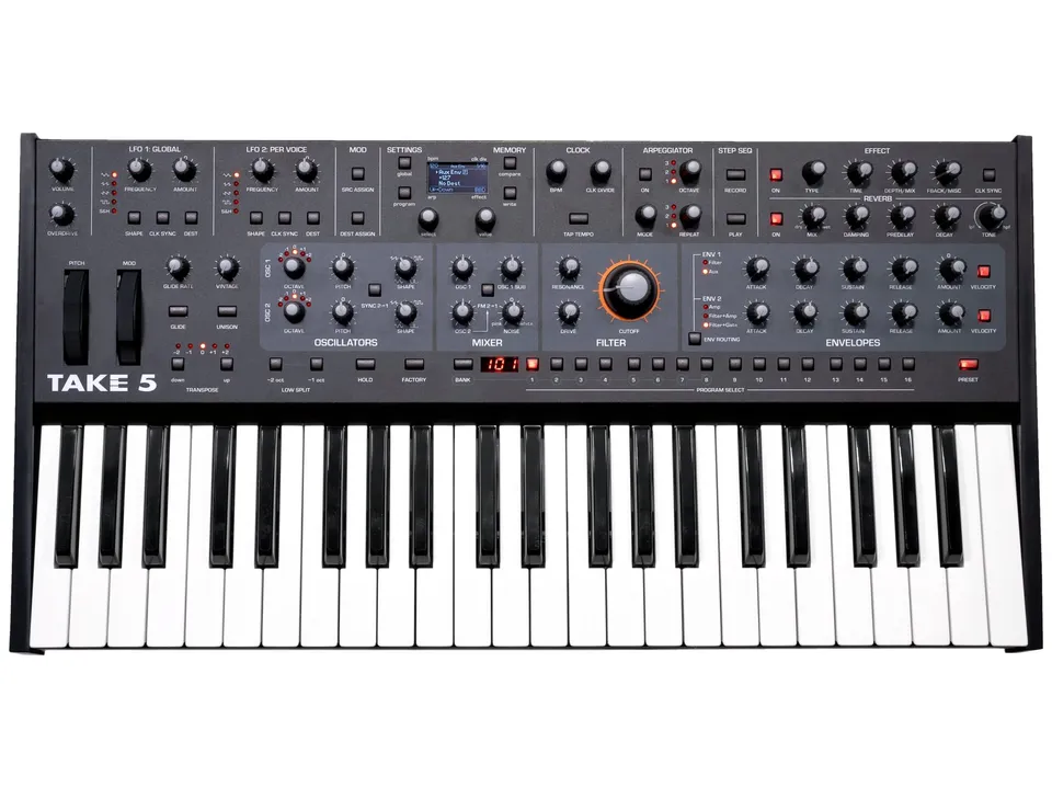 Sequential Take 5 Tastiera Synth Analogico Compatto