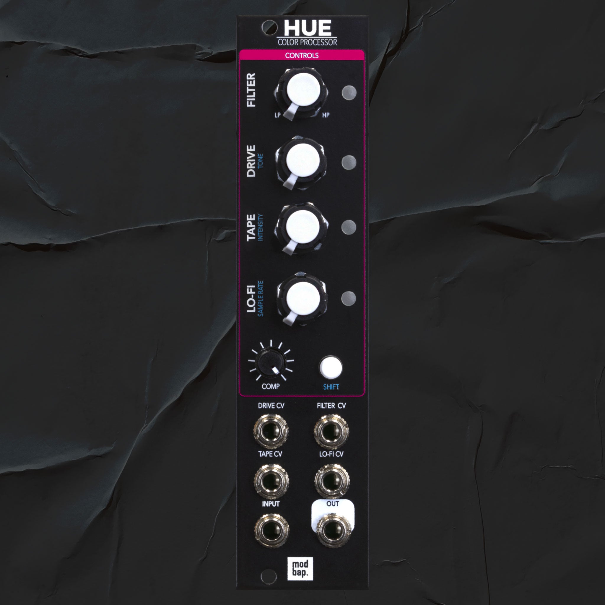 Modbap Modular HUE modulo effetti eurorack 6HP analogico