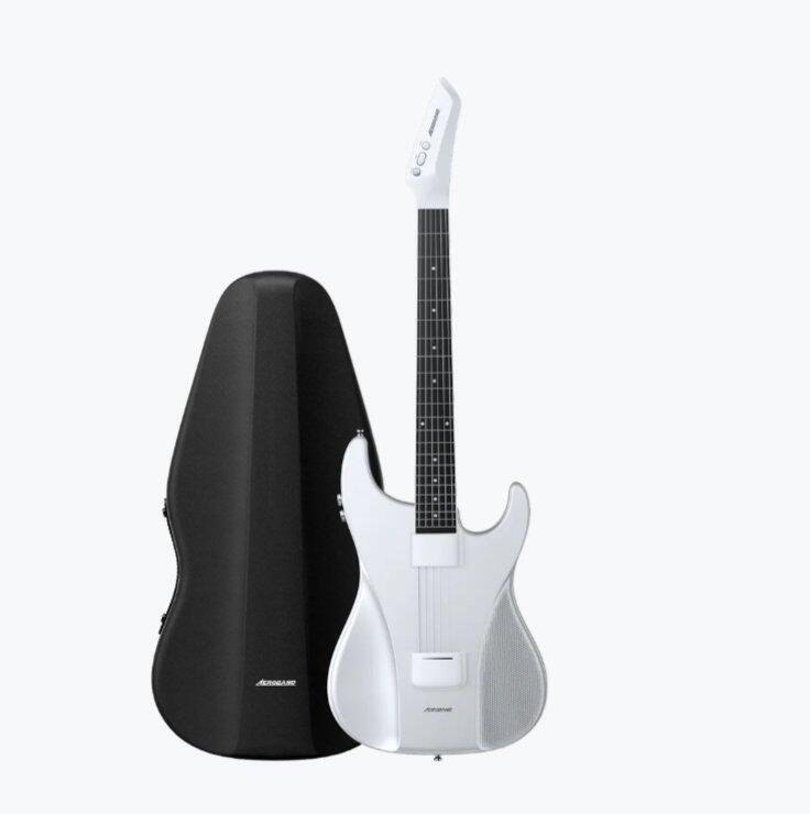 Aeroband Guitar chitarra digitale in silicone nera travel