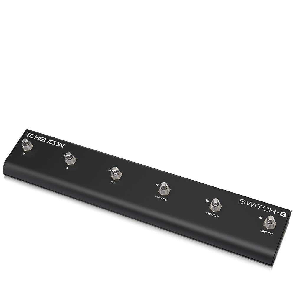 TC Helicon Switch-6 footswitch 6 interruttori con cavo TRS