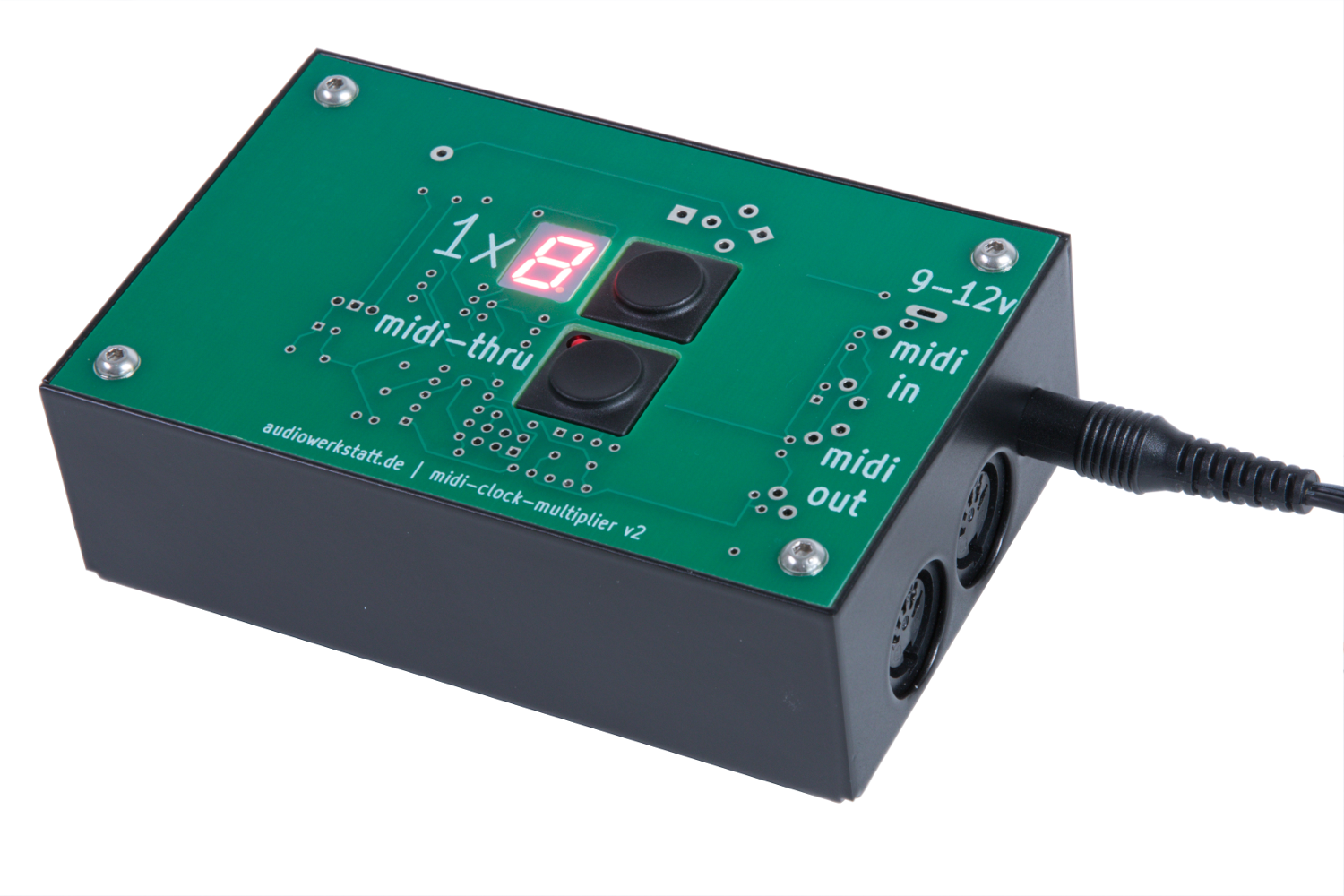 audiowerkstatt midi-clock-multiplier v2 MIDI
