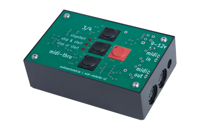 audiowerkstatt midi-restarter v2 interfaccia MIDI sync