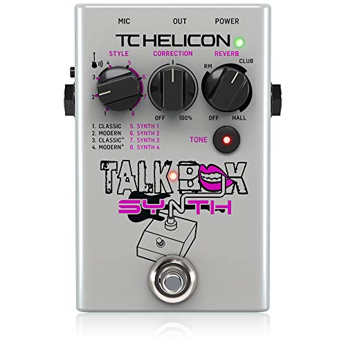 TC Helicon Talkbox Synth pedale voce e chitarra