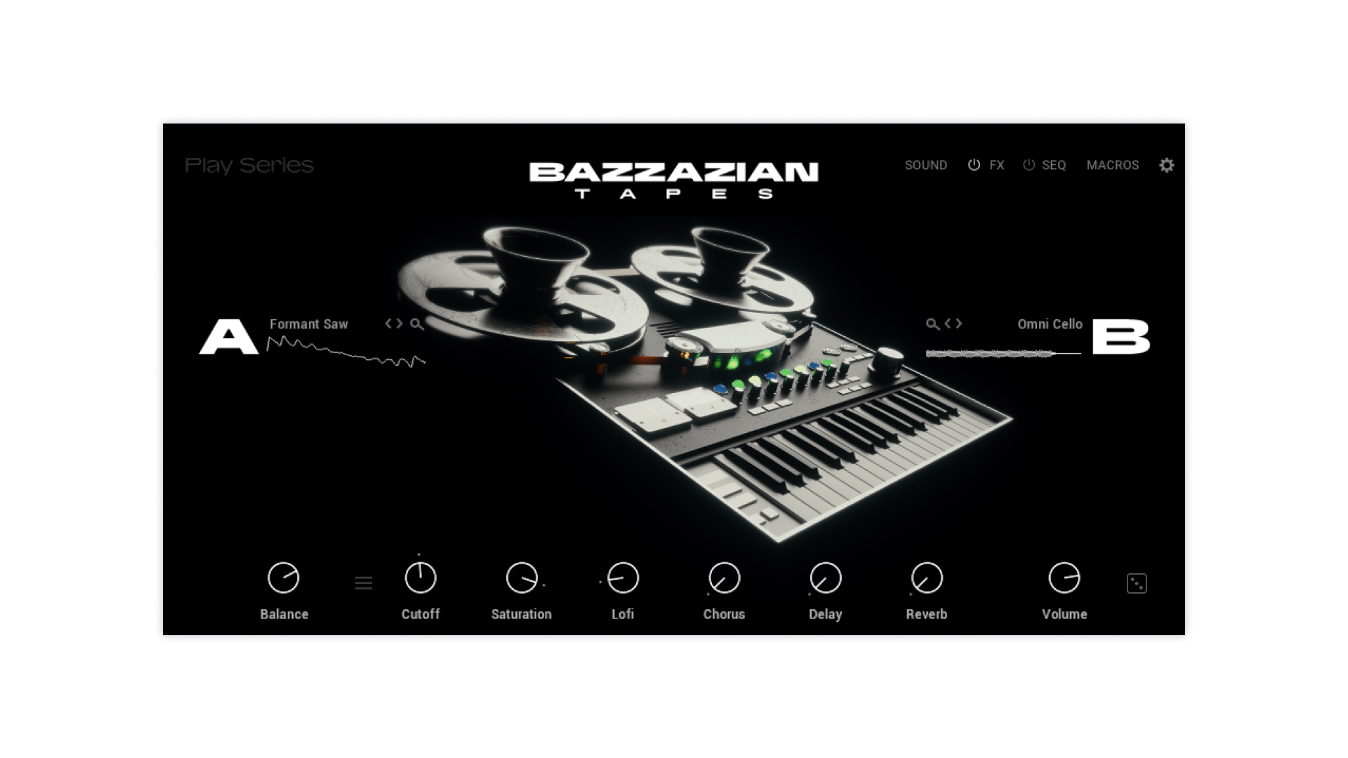 Native Instruments Play Series Bazzazian Tapes strumento