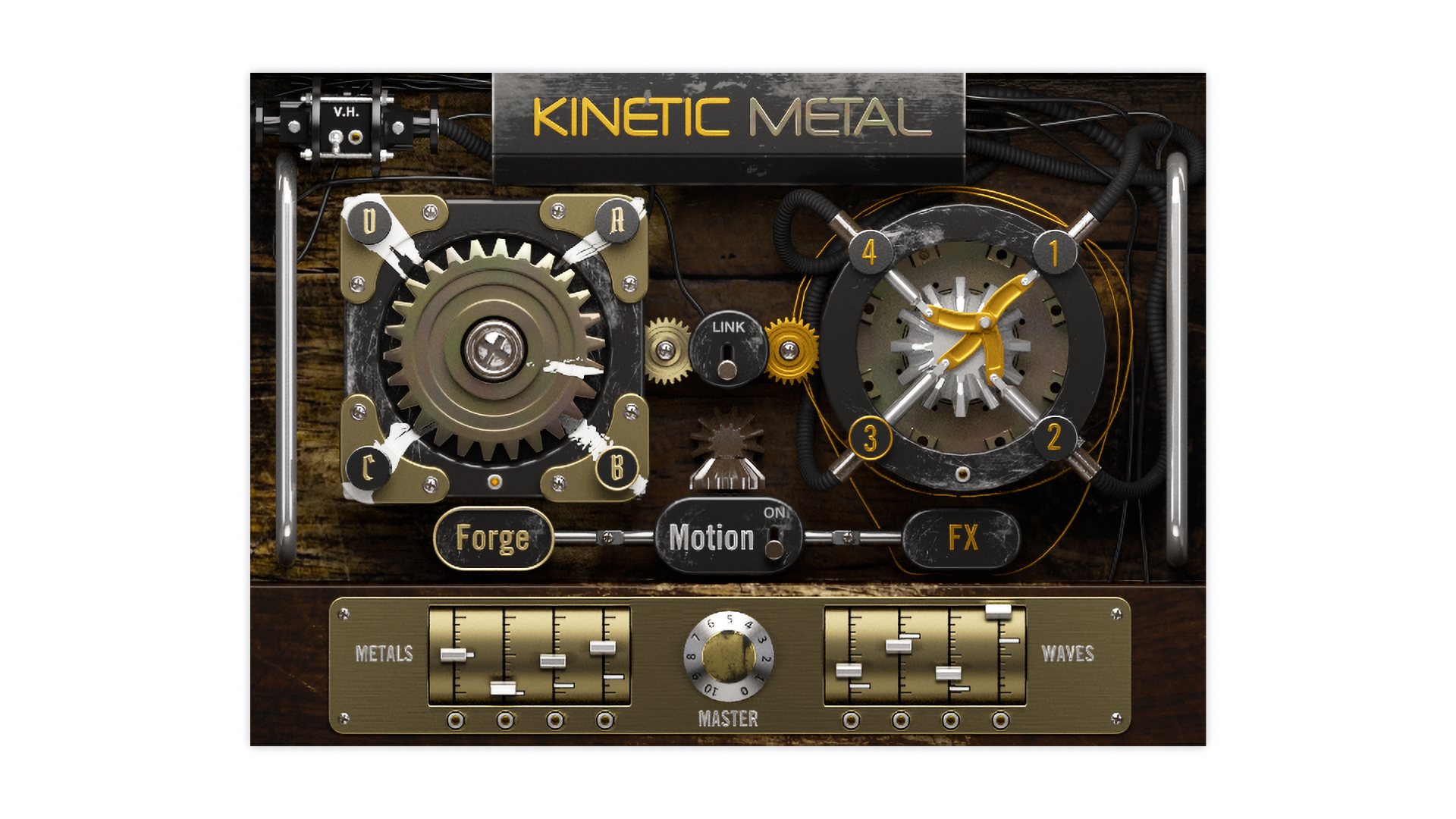 Komplete Kontrol Kinetic Metal strumento cinematic metallo