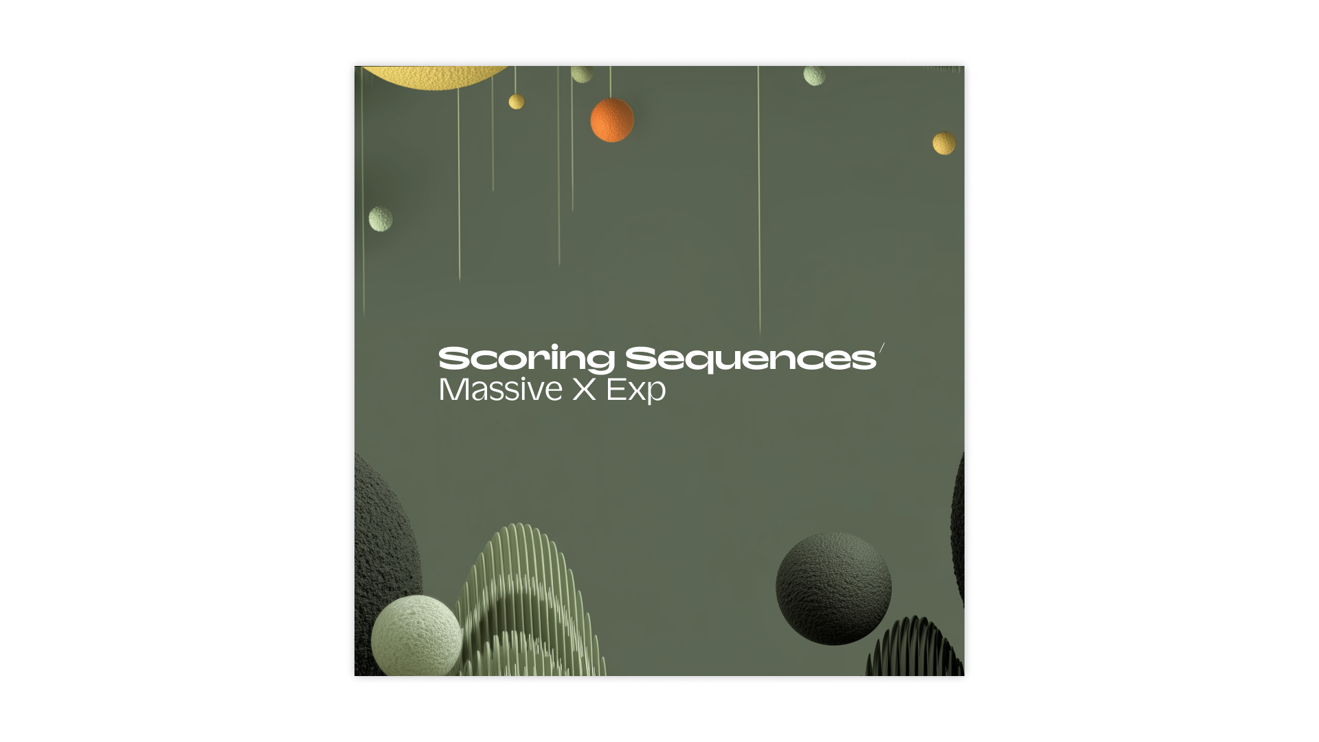 Komplete Kontrol Scoring Sequences Massive X expansion suoni