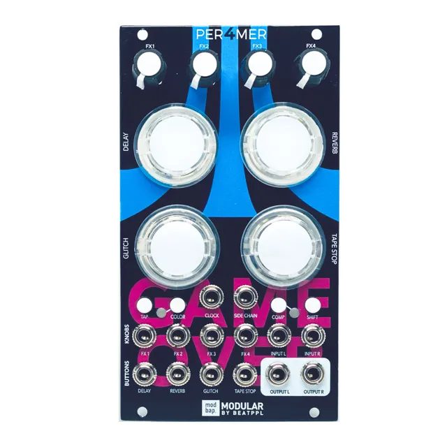 Modbap Per4mer Game Over Edition modulo eurorack effetti