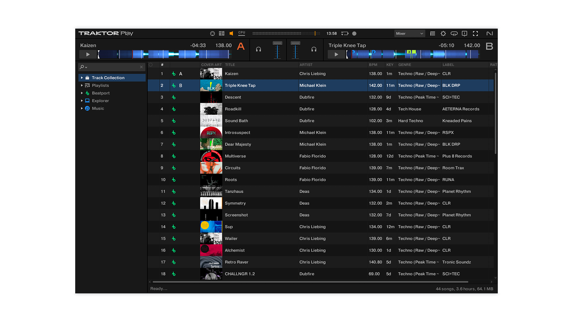Native Instruments Traktor Play software DJ licenza download