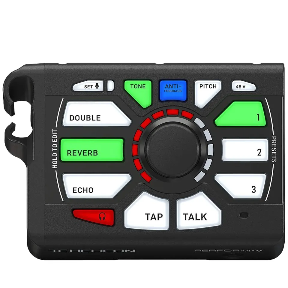 TC Helicon Perform-V processore vocale con anti-feedback