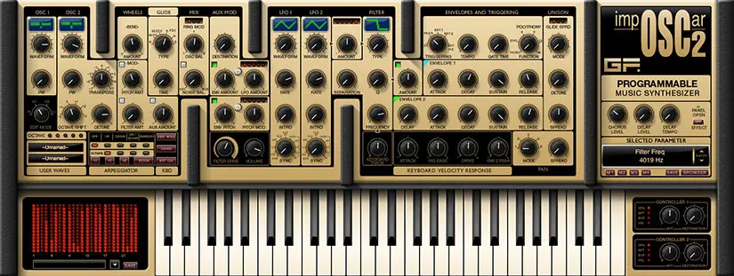 GForce impOSCar2 Legacy plugin synth analogico