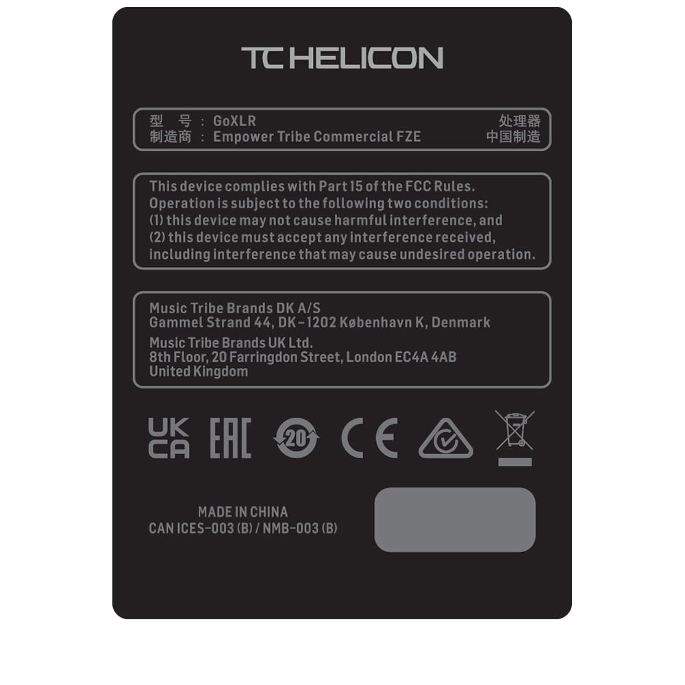 TC Helicon GoXLR mixer streaming bianco 4 canali