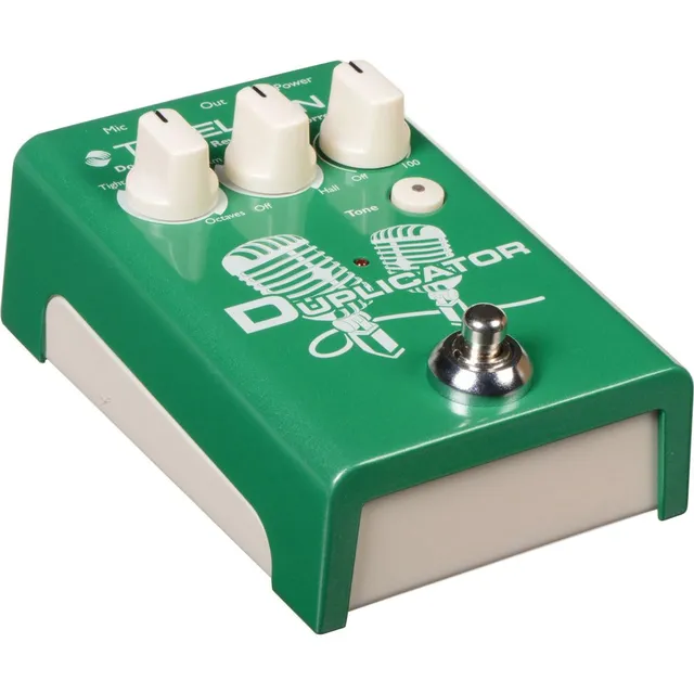 TC Helicon Duplicator stompbox voce doubling riverbero tono