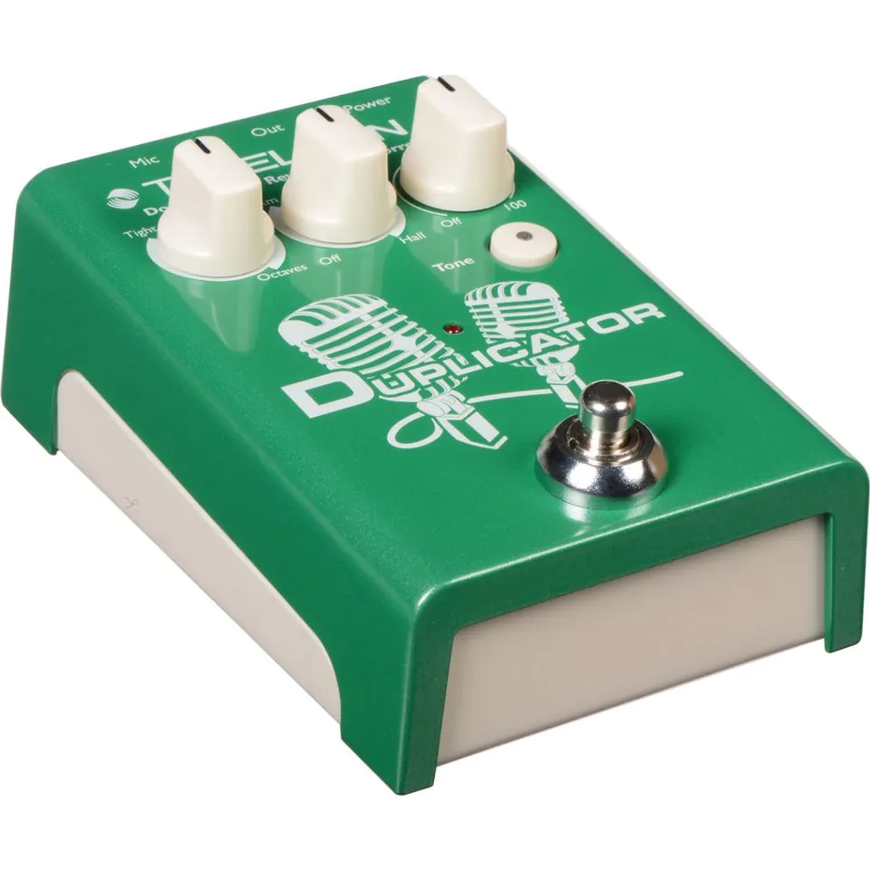TC Helicon Duplicator stompbox voce doubling riverbero tono