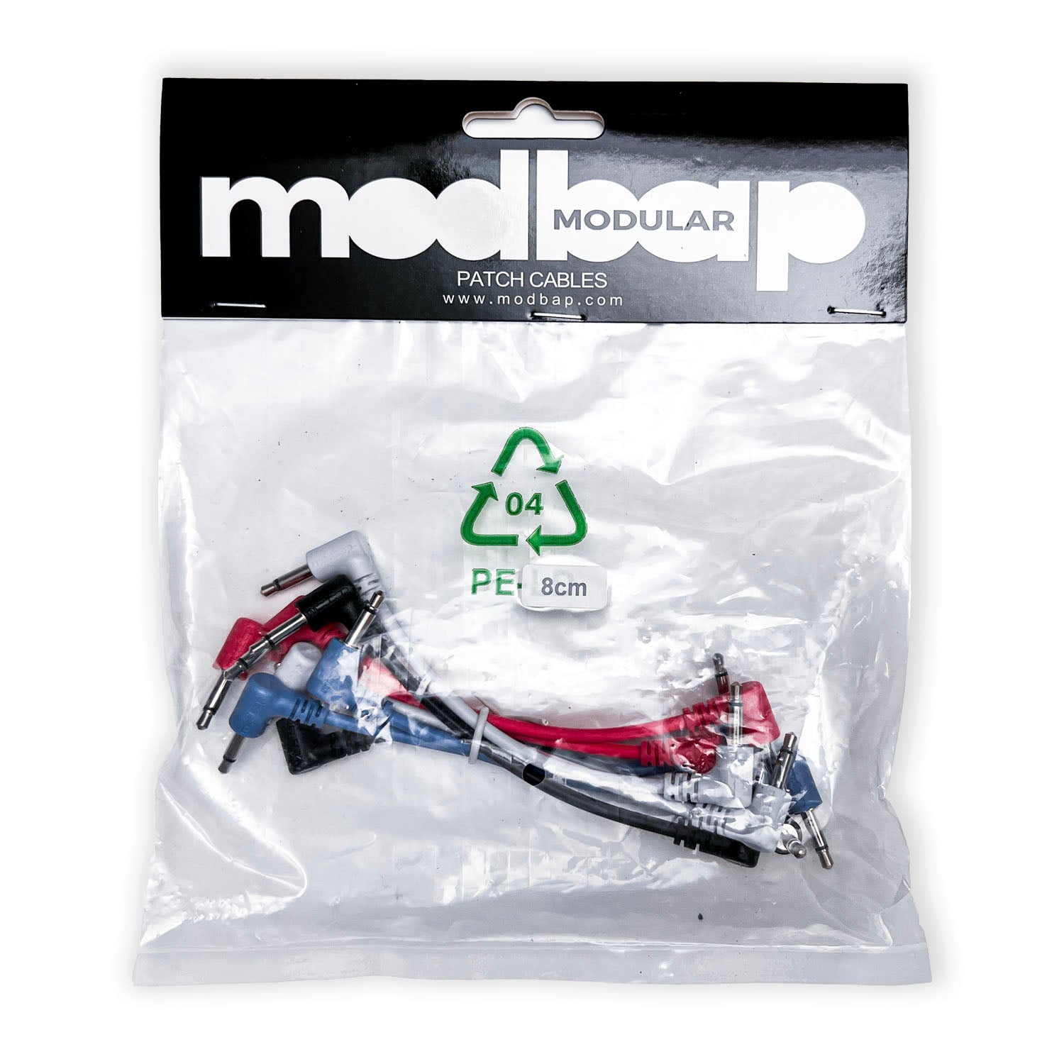 Modbap Modular Stubs cavi patch 3,5mm pack 8 pezzi