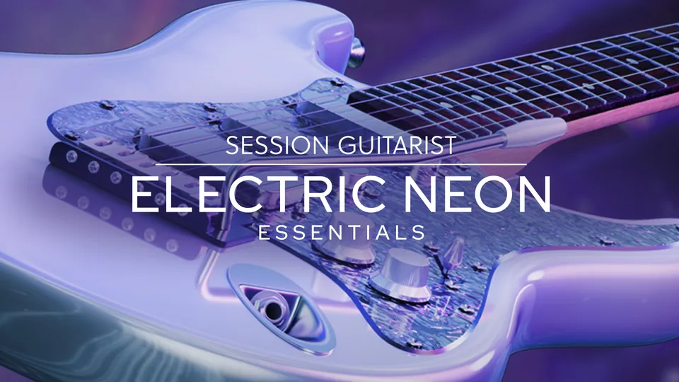 Native Instruments Session Guitarist Electric Neon Essentials chitarra