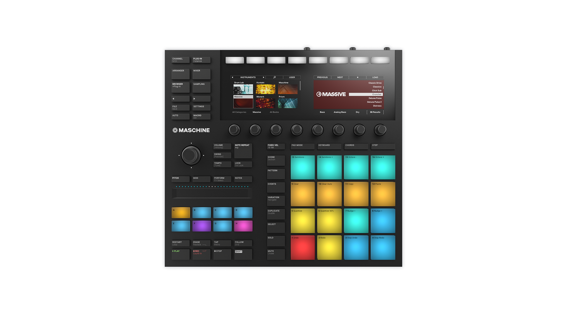 Komplete Kontrol Maschine MK3 groovebox hardware