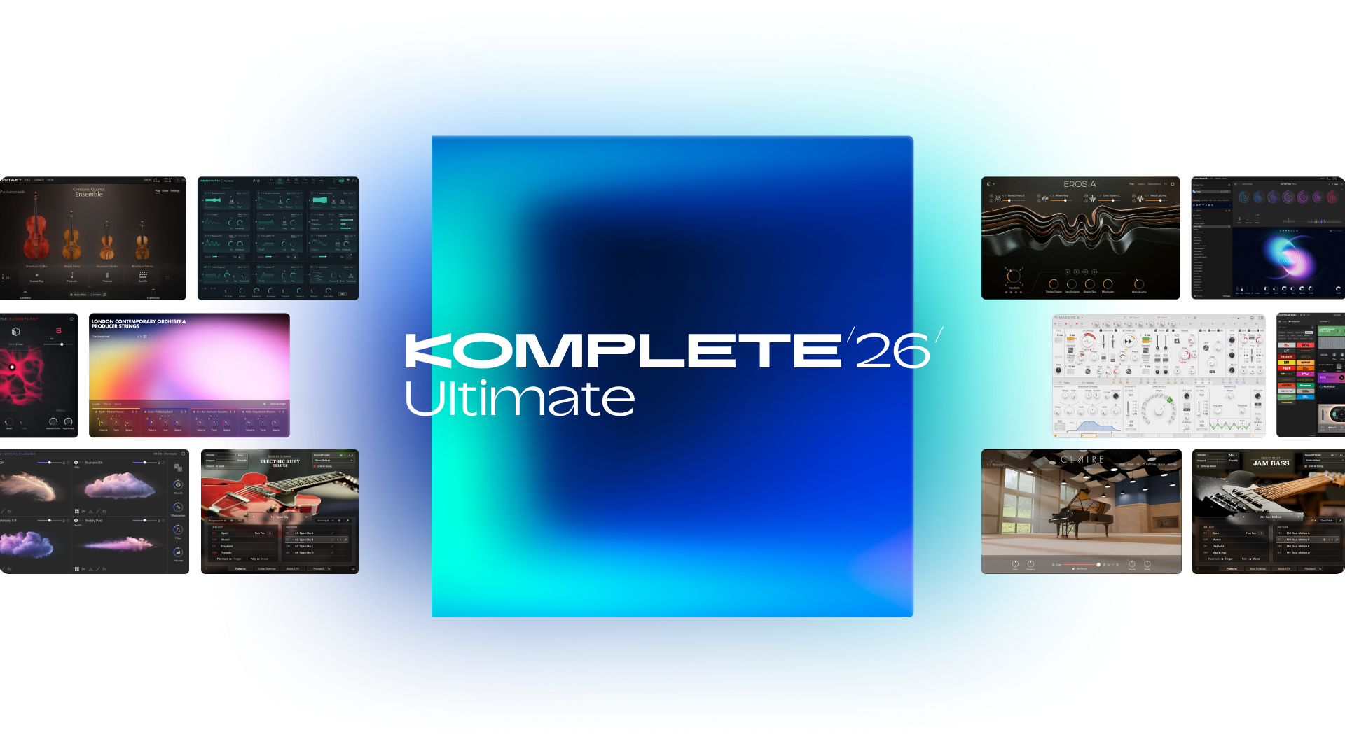Native Instruments Komplete 26 Ultimate bundle produzione