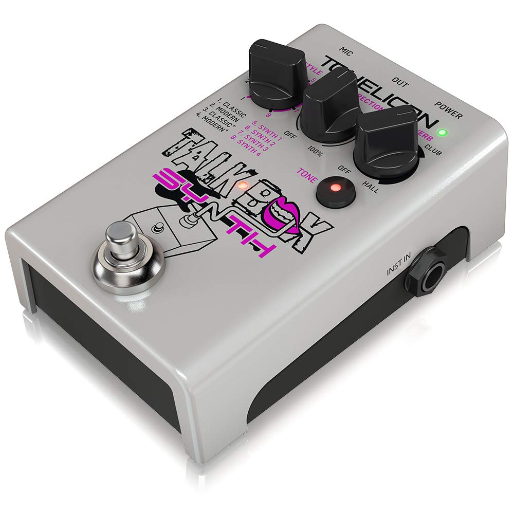 TC Helicon Talkbox Synth pedale voce e chitarra