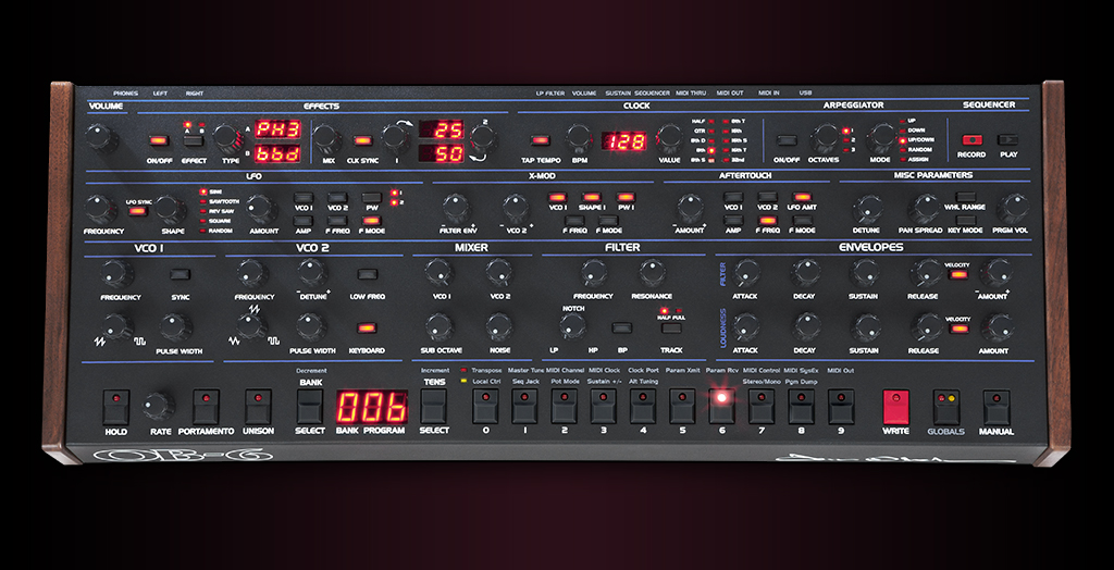 Sequential OB-6 Desktop modulo synth analogico polifonico