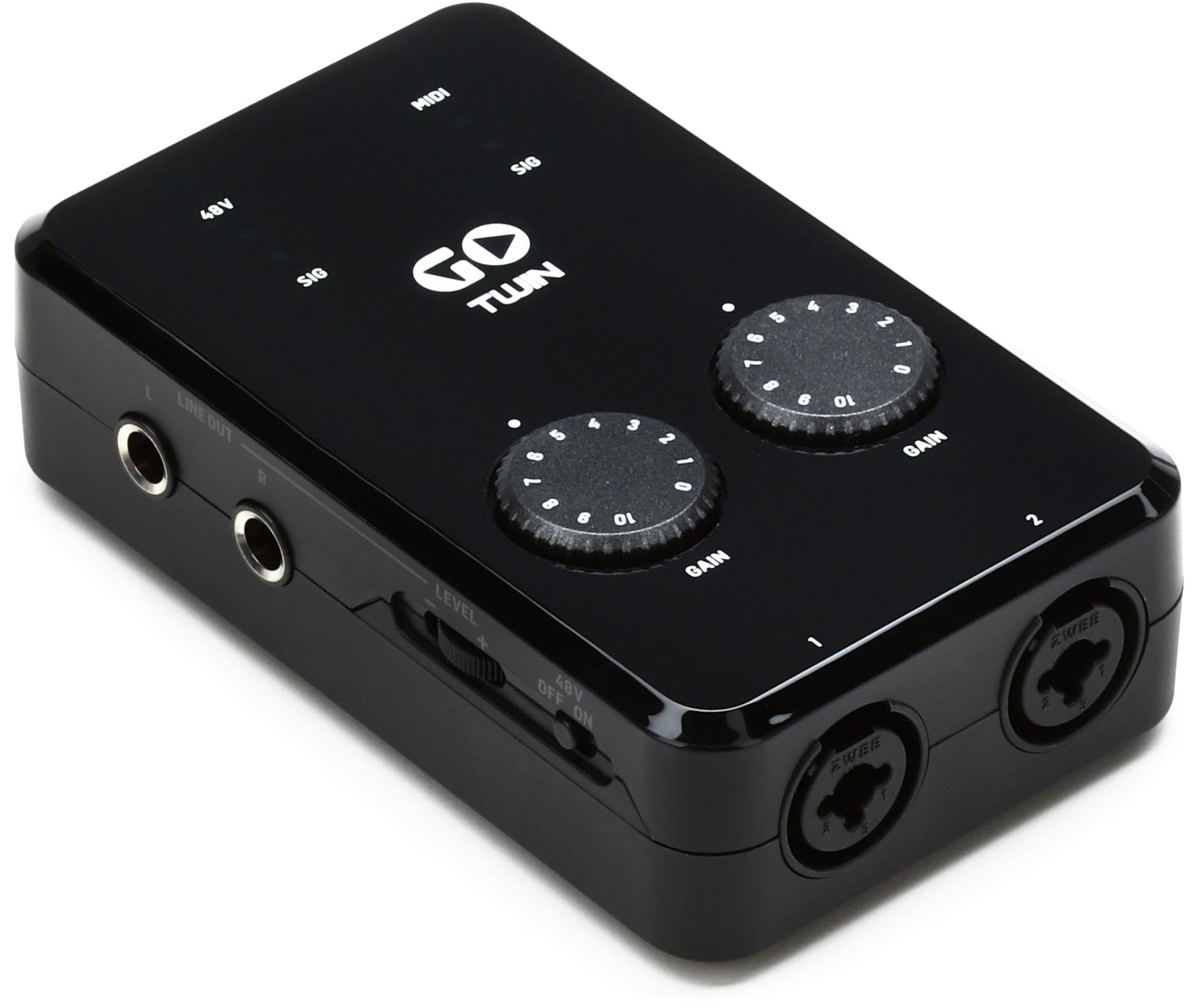 TC Helicon Go Twin interfaccia audio MIDI 2 canali 24 bit