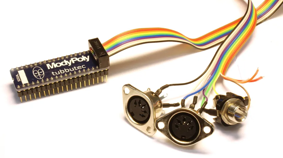 Tubbutec ModyPoly retrofit MIDI per Korg Polysix