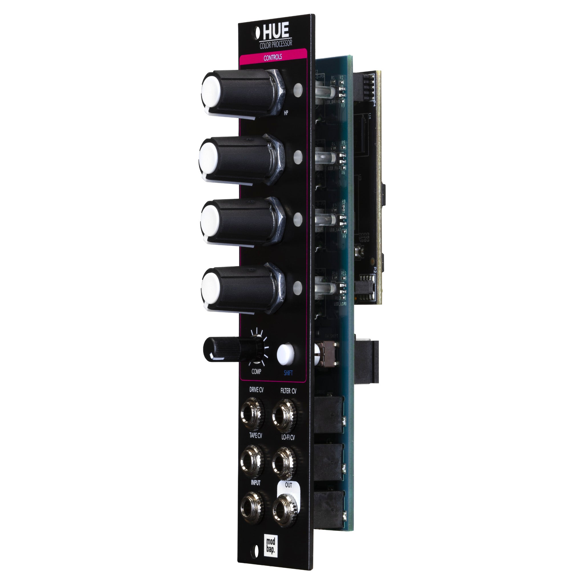 Modbap Modular HUE modulo effetti eurorack 6HP analogico