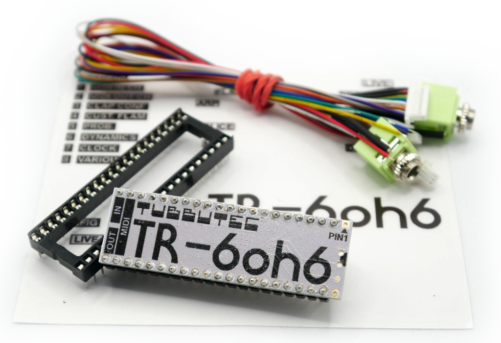 Tubbutec TR-6oh6 kit upgrade MIDI per Roland TR-606