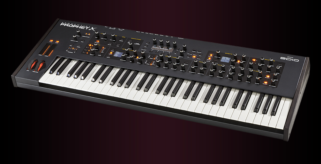 Sequential Prophet X synth a tastiera