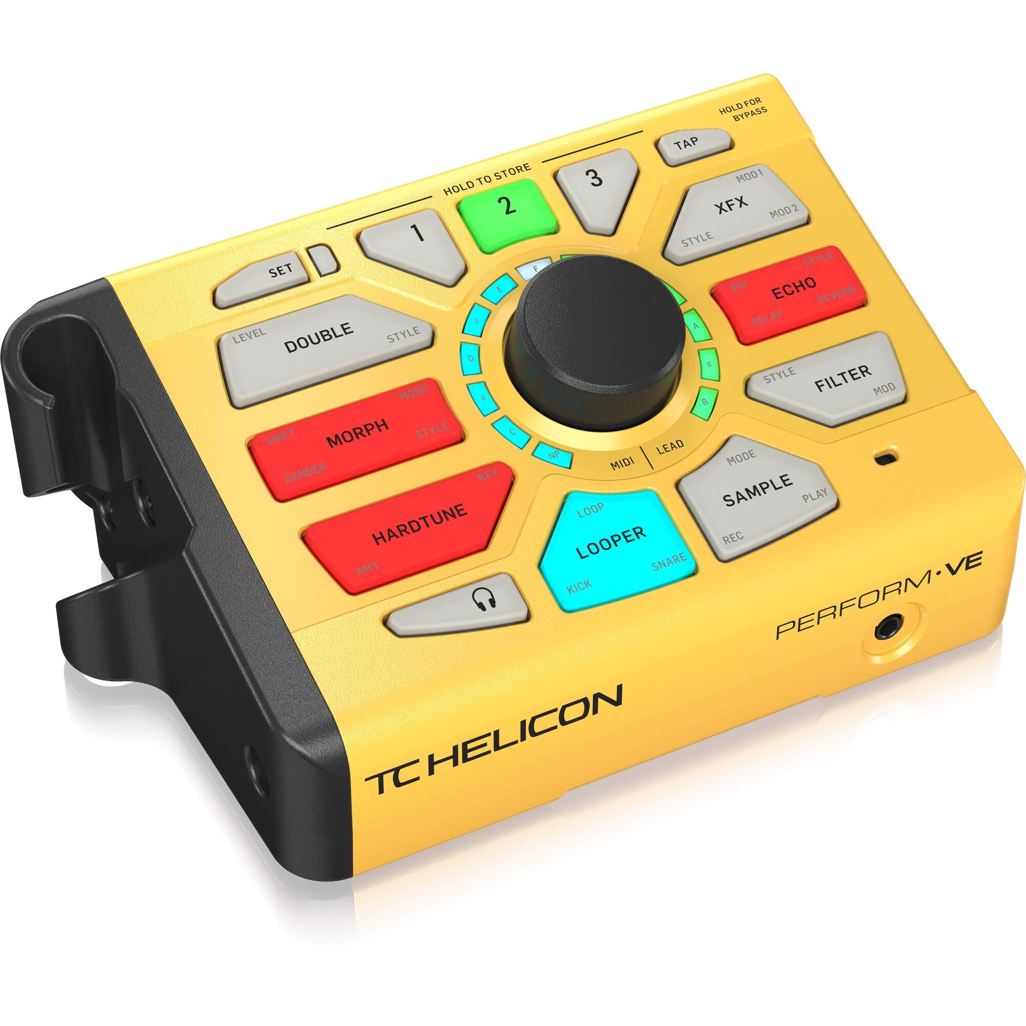 TC Helicon Perform-VE processore vocale con asta microfono