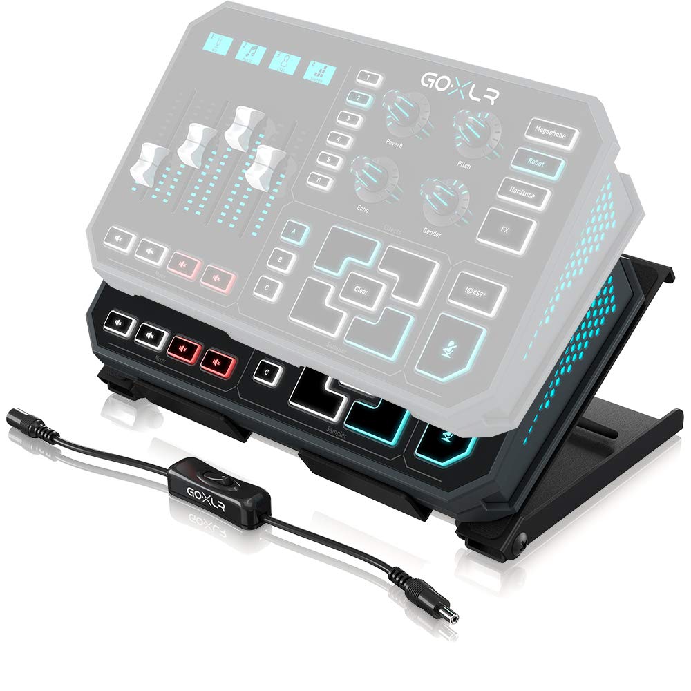 TC Helicon GoXLR Regular Desk Stand supporto metallo 4 angoli