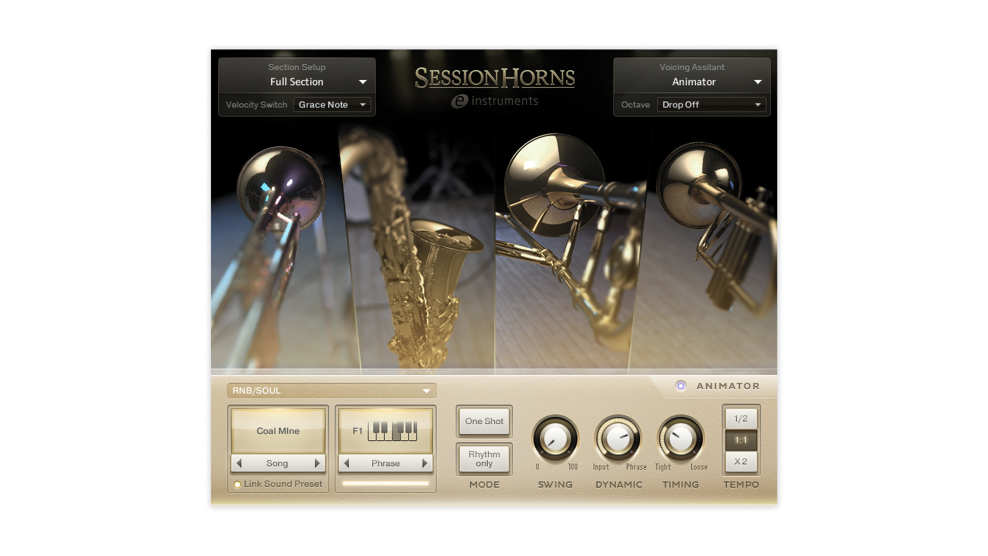 Komplete Kontrol Session Horns libreria fiati ottoni