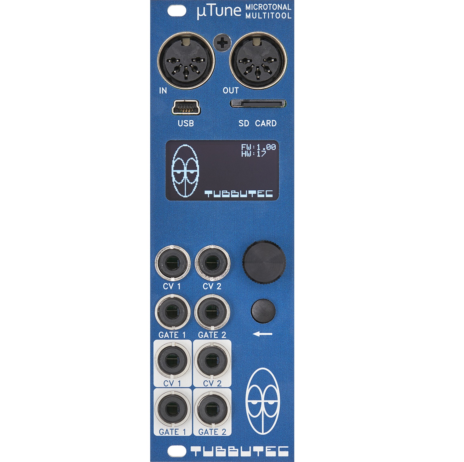 Tubbutec µTune Quantizer modulo eurorack B-Stock nero