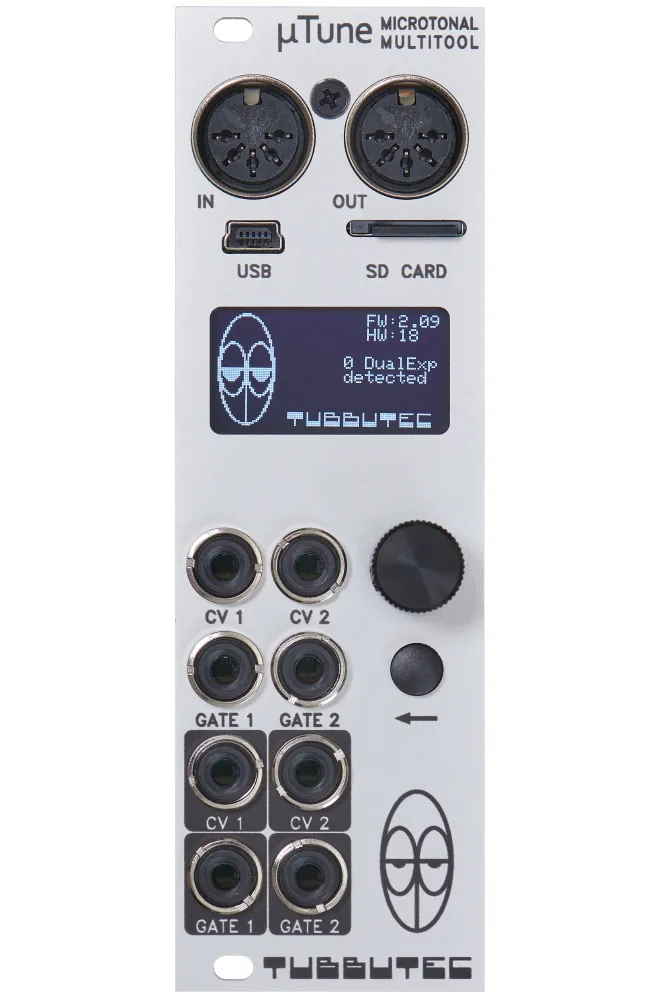 Tubbutec µTune modulo eurorack quantizer MIDI