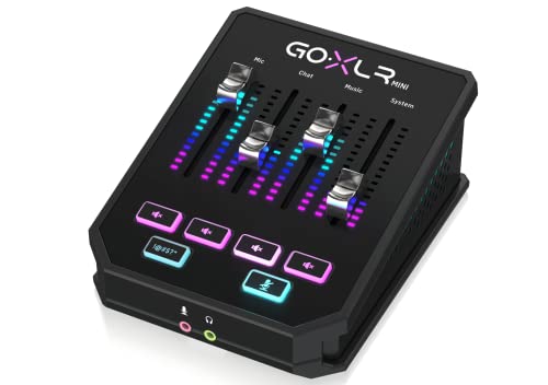 TC Helicon GoXLR Mini mixer streaming USB