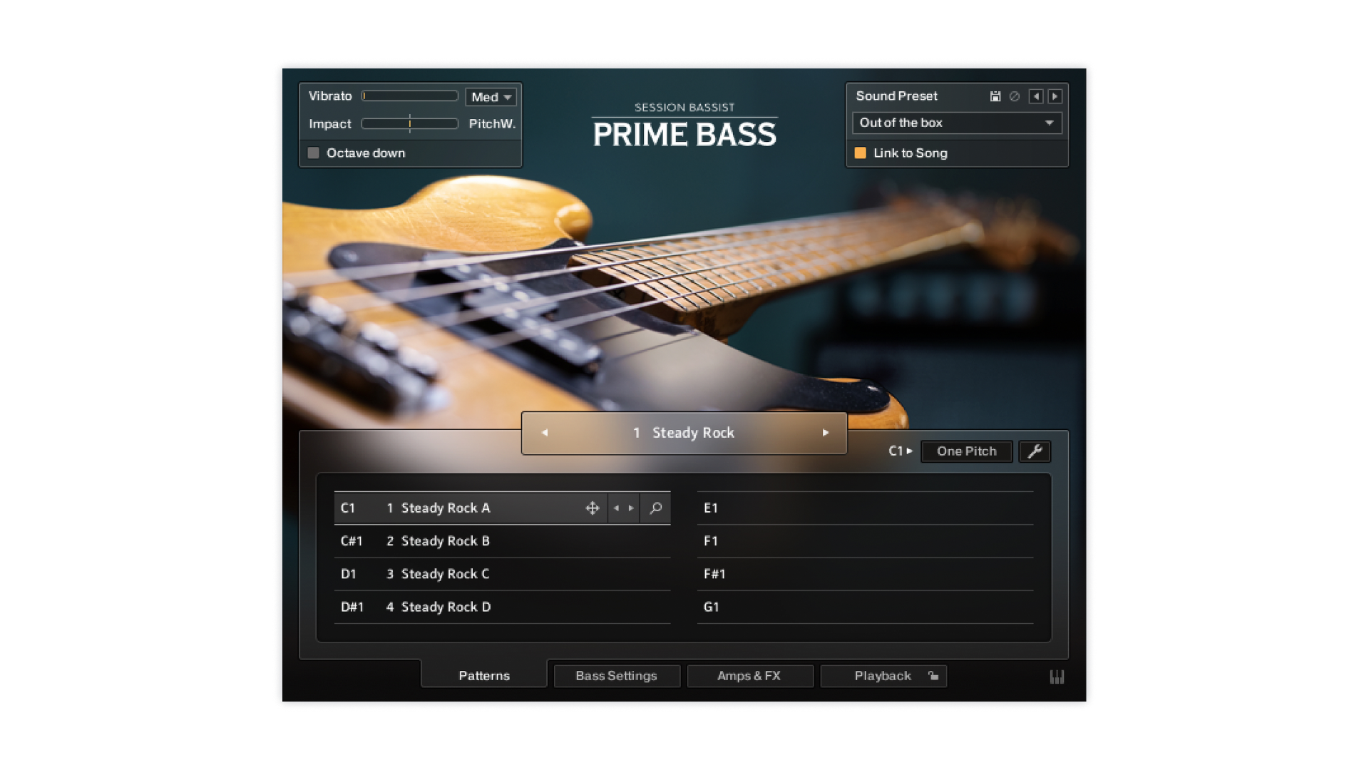Komplete Kontrol Session Bassist Prime Bass basso elettrico