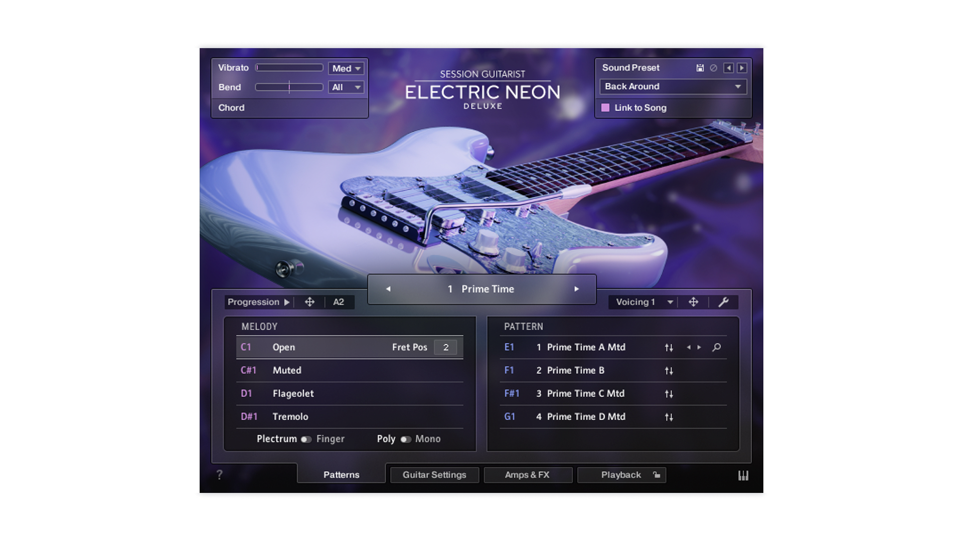 Komplete Kontrol Electric Neon Deluxe chitarra elettrica