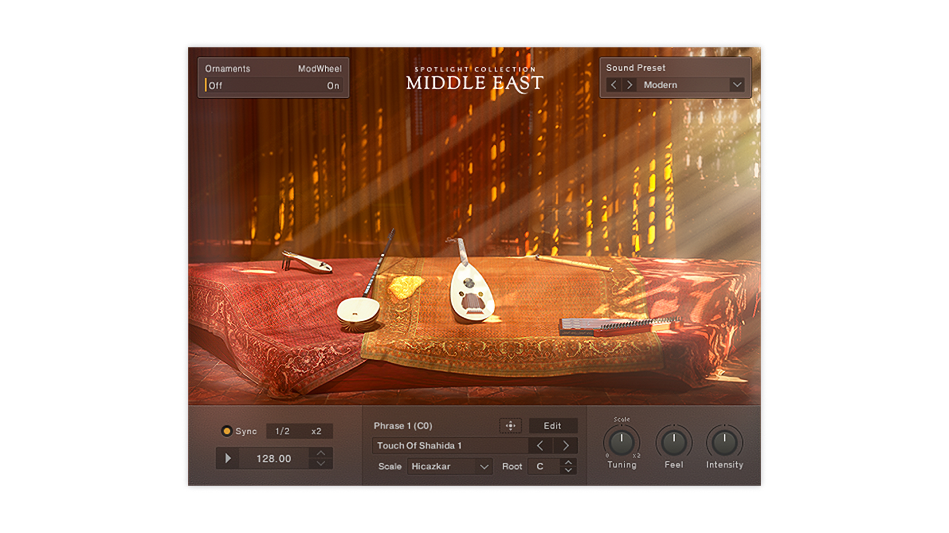 Komplete Kontrol Spotlight Middle East strumento etnico