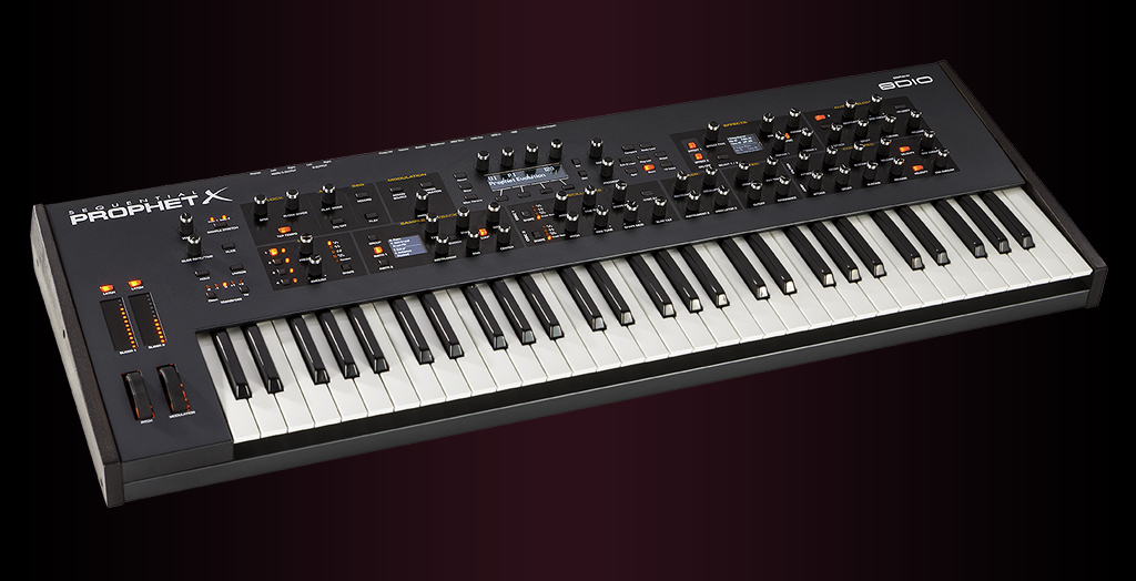 Sequential Prophet X synth a tastiera