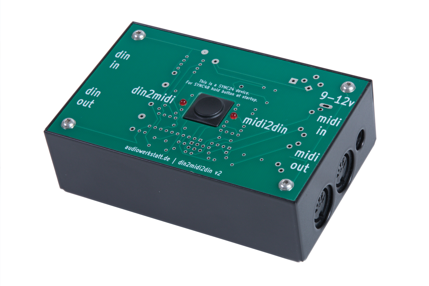 audiowerkstatt din2midi2din v2 convertitore DIN-Sync MIDI