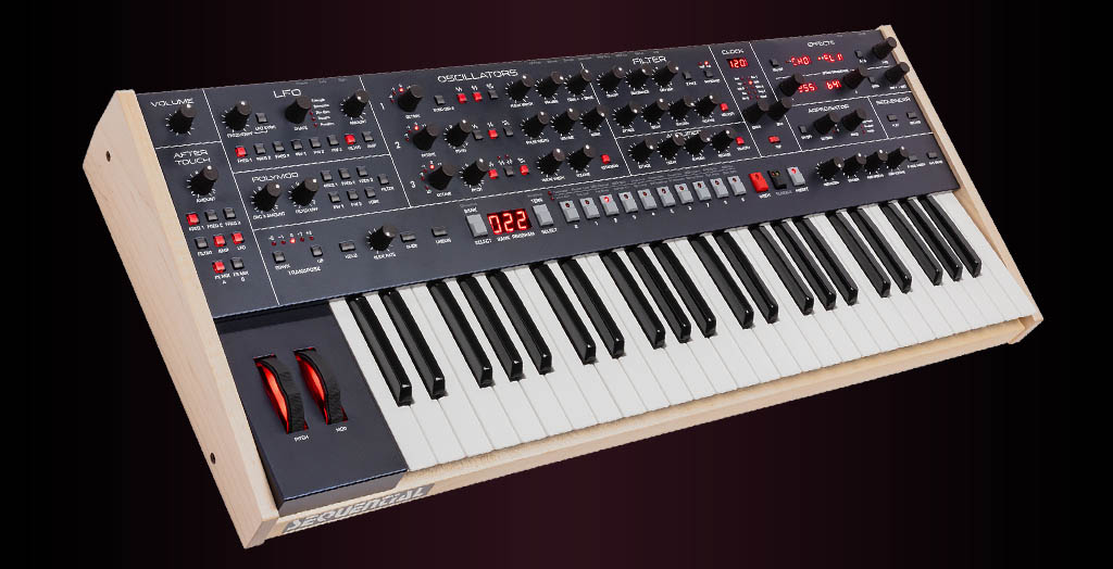 Sequential Trigon-6 sintetizzatore analogico moderno