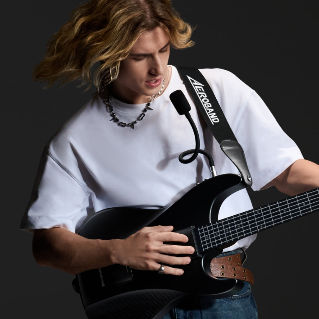 Aeroband tracolla chitarra nera AeroBand Guitar