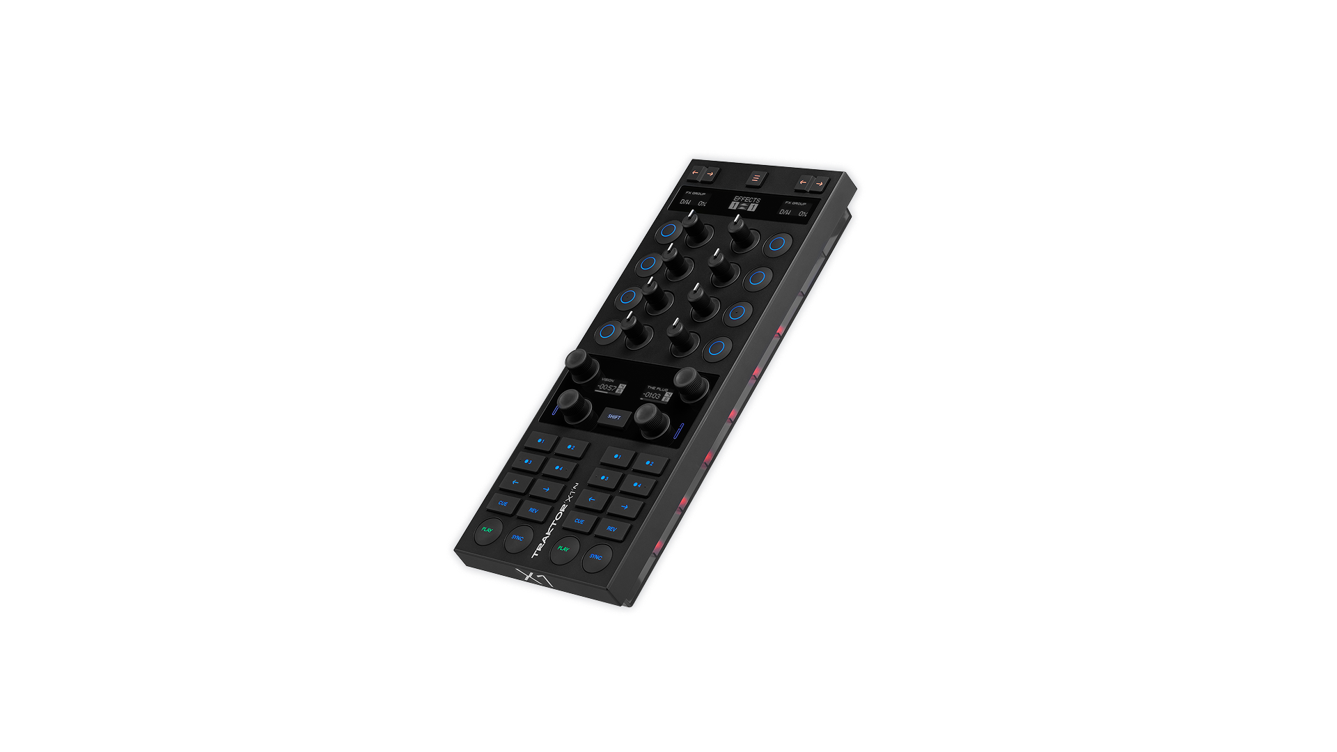 Traktor X1 MK3 controller DJ decks ed effetti