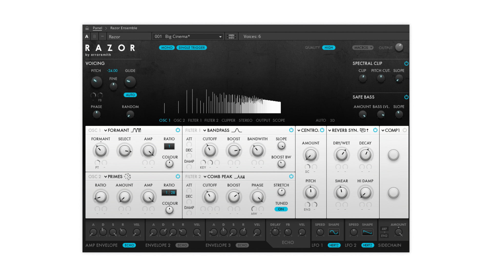 Native Instruments Komplete Kontrol Razor synth Reaktor additivo