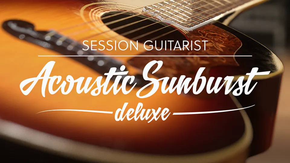 Komplete Kontrol Session Guitarist Acoustic Sunburst Deluxe chitarra