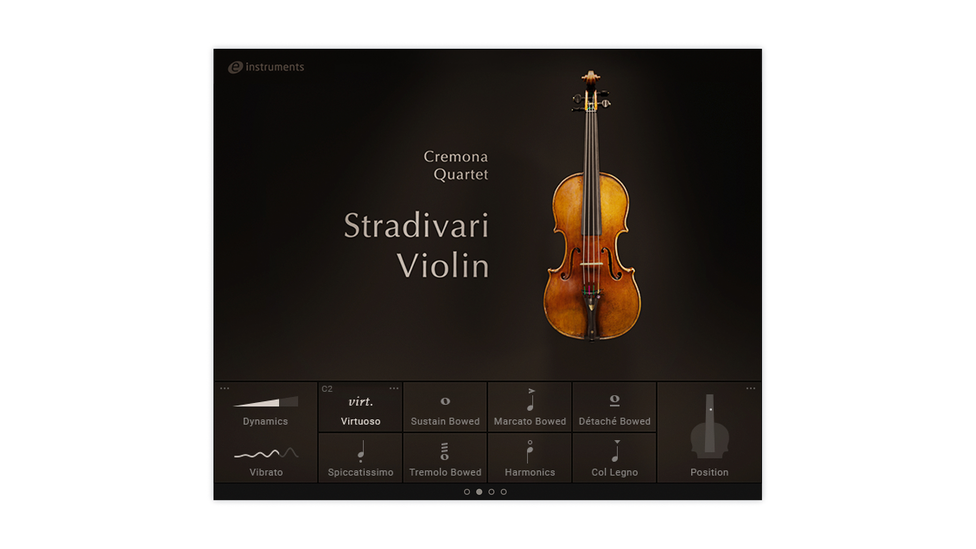 Komplete Kontrol Cremona Quartet Solo archi violino solo