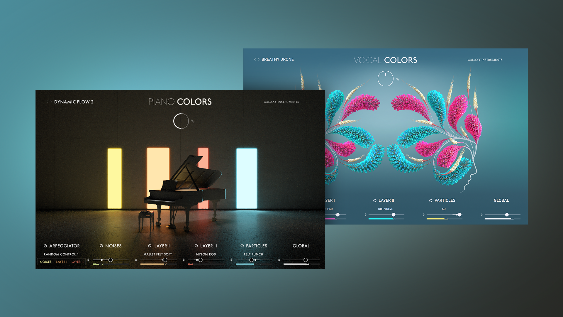 Komplete Kontrol Colors Bundle piano vocal keys