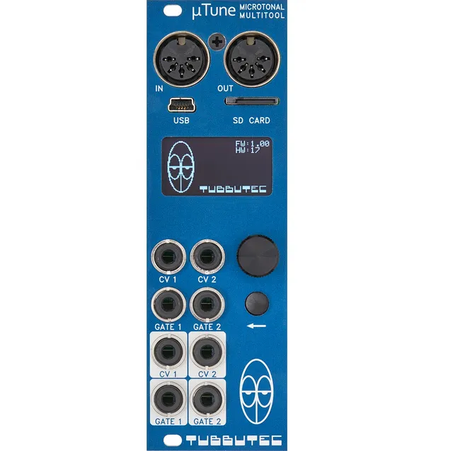 Tubbutec µTune Quantizer modulo eurorack B-Stock nero