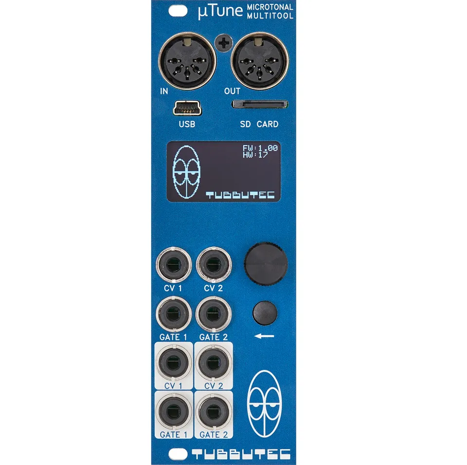 Tubbutec µTune Quantizer modulo eurorack B-Stock nero