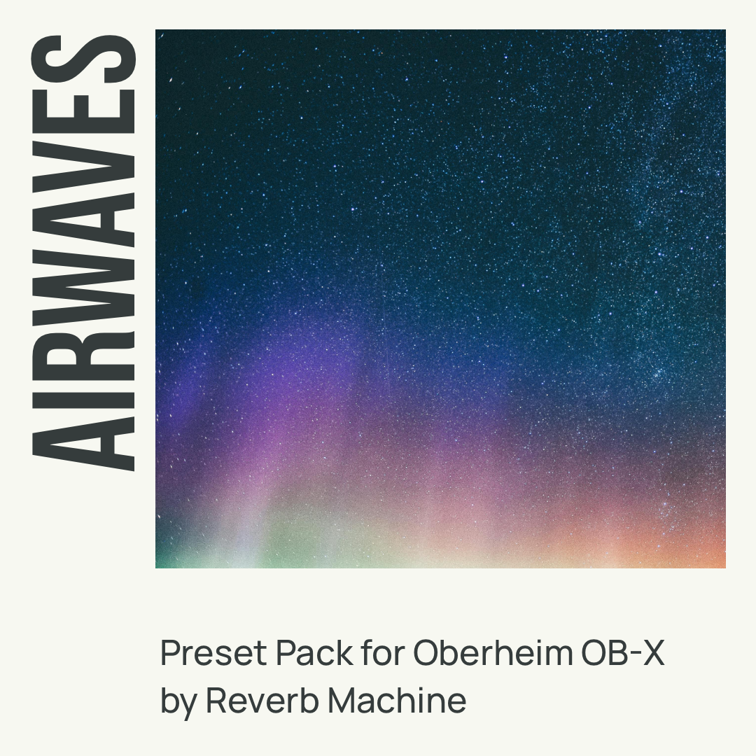 GForce Oberheim OB-X Airwaves preset synth analogico