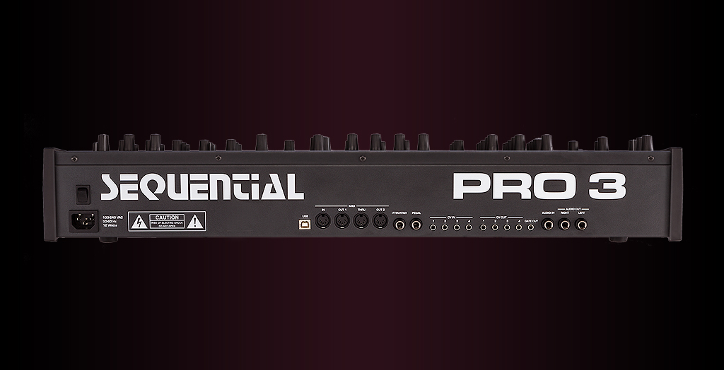 Sequential Pro 3 Sintetizzatore ibrido monofonico